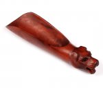 Carved Craftwork Boxwood Tea & Coffee Scoop Carving Dog