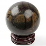 40mm Picasso Jasper Gem Sphere Ball Display Decoration