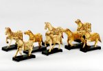 afc0106 Large Ox Bone Netsuke Carving 8 handsome Horse