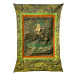 Rare Tibetan Thangka Tangka Painting Buddha 40" x 30"