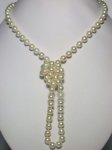 danl003 Massive Golden Akoya Pearl Necklace 7.5mm 34"