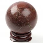 40mm Picasso Jasper Gem Sphere Ball Display Decoration