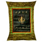 Rare Tibetan Thangka Tangka Painting Buddha 40" x 30"