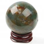 Indian Agate Stone Sphere Ball Crystal Display Ornament