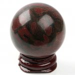 Picasso Jasper Gem Stone Sphere Ball Display Ornament