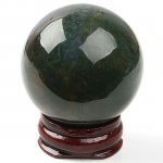 Indian Agate Gem Sphere Ball Crystal Display Decoration