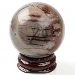 40mm Picasso Jasper Stone Sphere Ball,Crystal Display