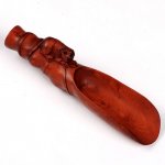 Carved Crafts Boxwood Tea & Coffee Scoop Carving Tiger