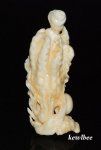 aeb0599 Japanese Hippo Ivory Carving Snuff Bottle Fruit