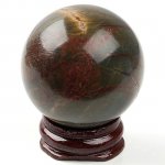 Picasso Jasper Gem Stone Sphere Ball Display Ornament