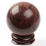 40mm Picasso Jasper Gem Sphere Ball Display Decoration