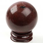 40mm Picasso Jasper Stone Sphere Ball Display Ornament