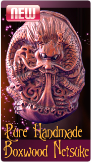 Rure Handmade Boxwood Netsuke !