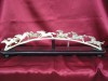 kkm3102 large ivory carving netsuke horse bridge 19"